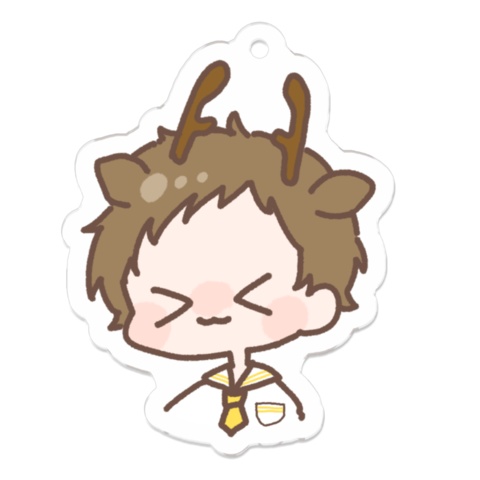 にこにこアクキー 50mm