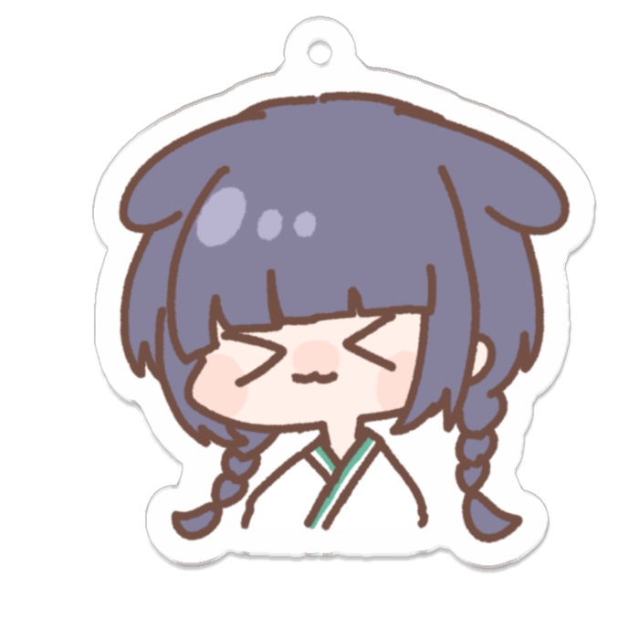 にこにこアクキー 50mm