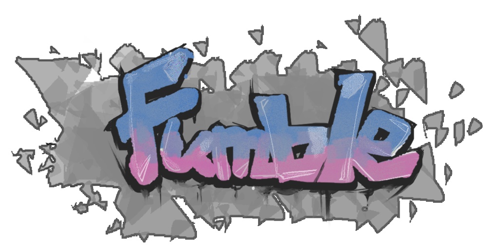 【無料】高架下の落書き風クリファンカットイン演出素材2ver