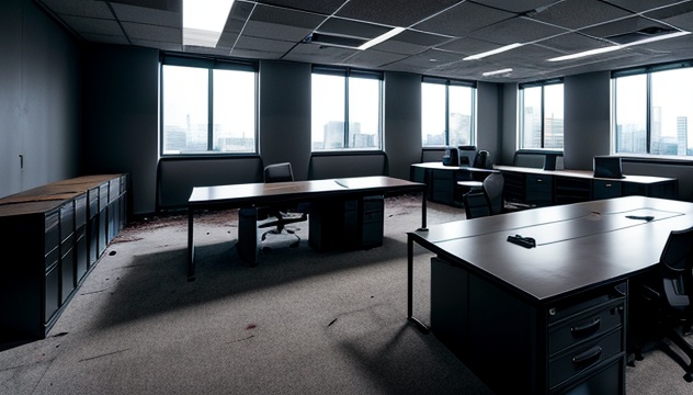 【TRPG背景】廃墟の病院・ビル・不穏・血 44枚【無料】