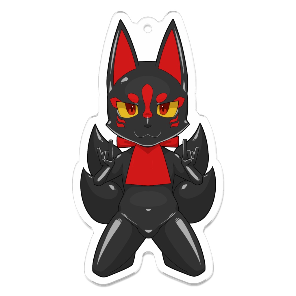 護謨お狐さん黒ver．