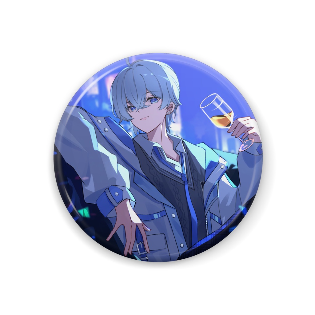 バースデー缶バッジ