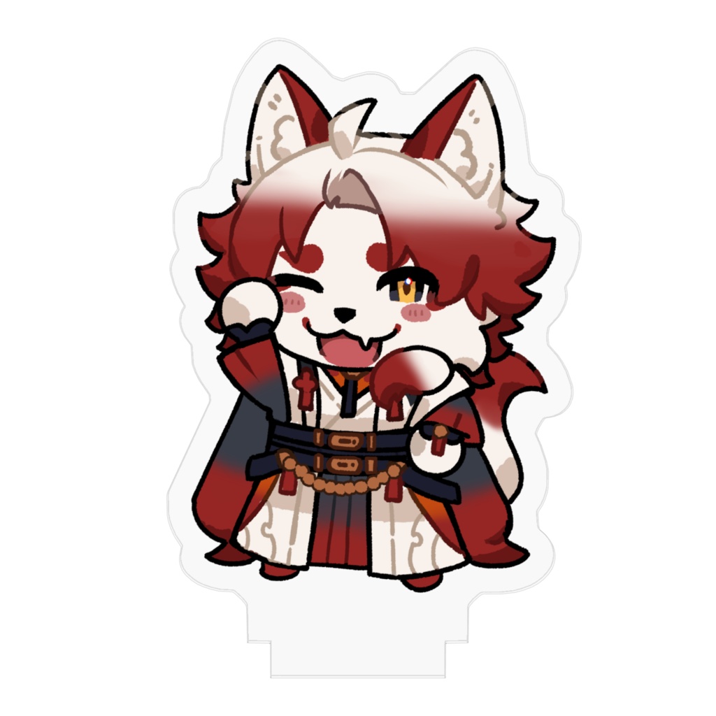 朱鐘灰斗_ミニアクリルフィギュア