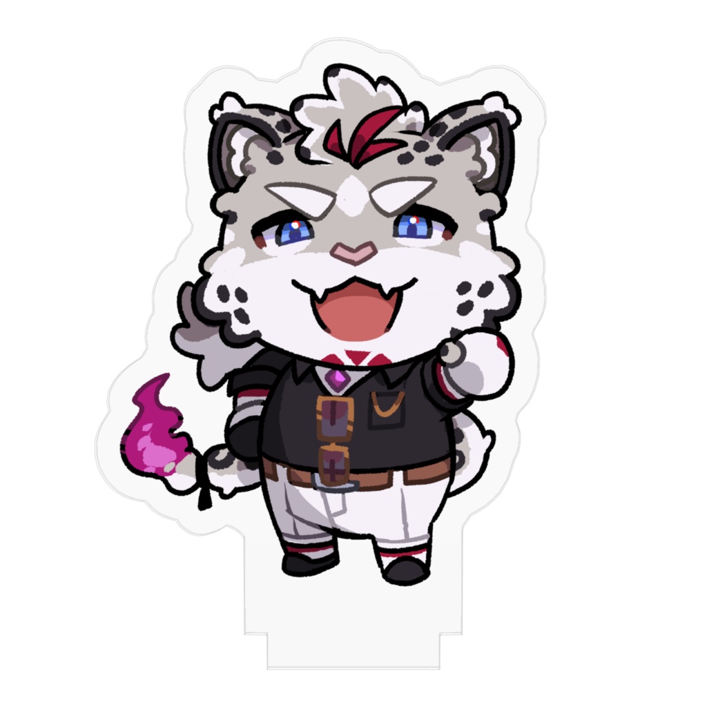 レオパード聖騎士長_ミニアクリルフィギュア