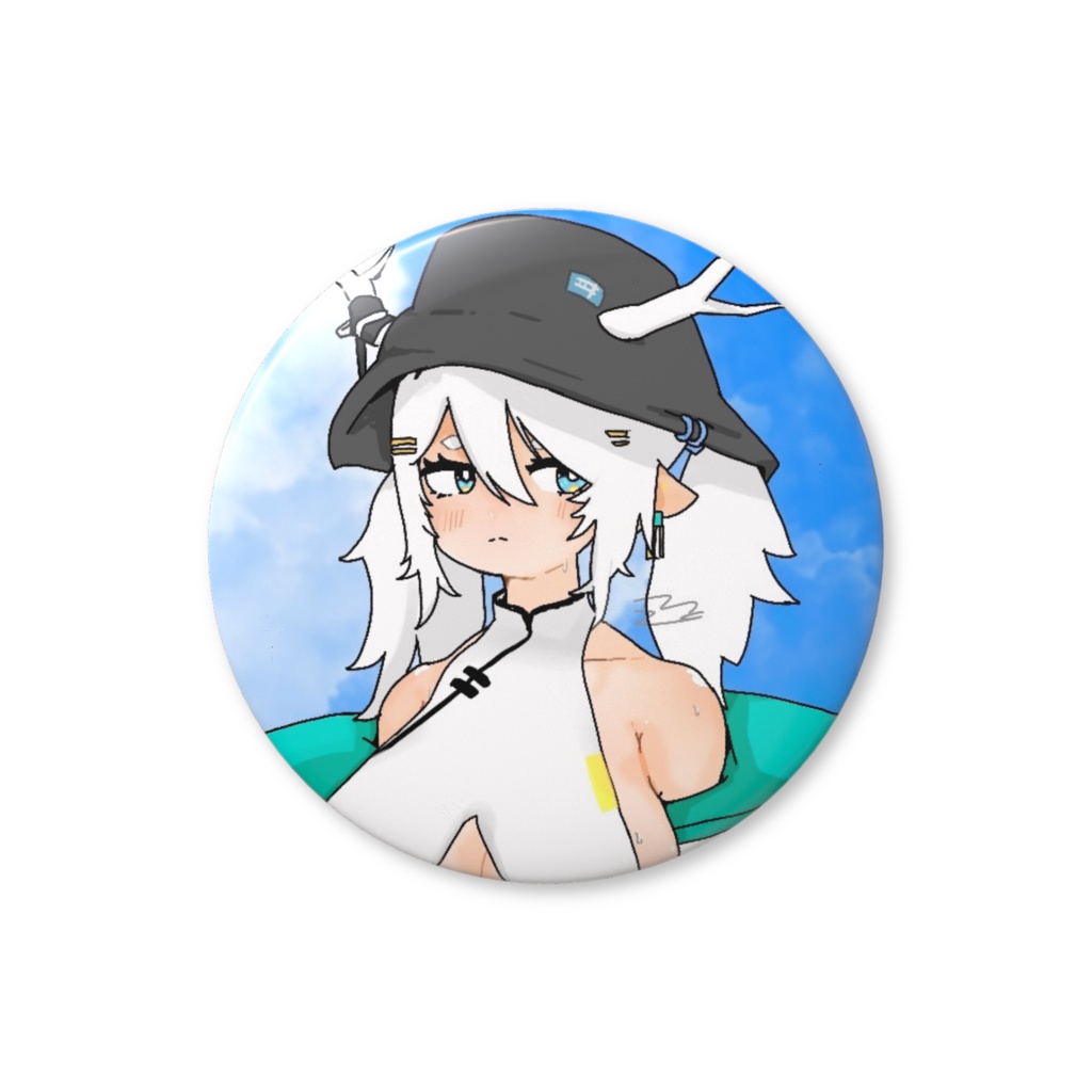 龍のヨルちゃん缶バッジ