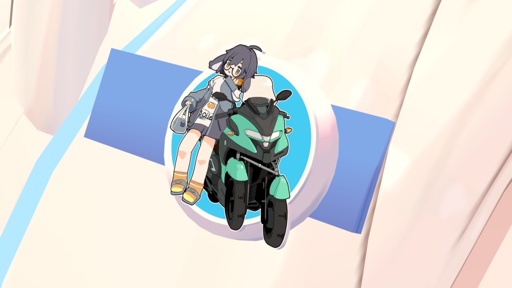 うささきさん&トリシティ300アクセサリー