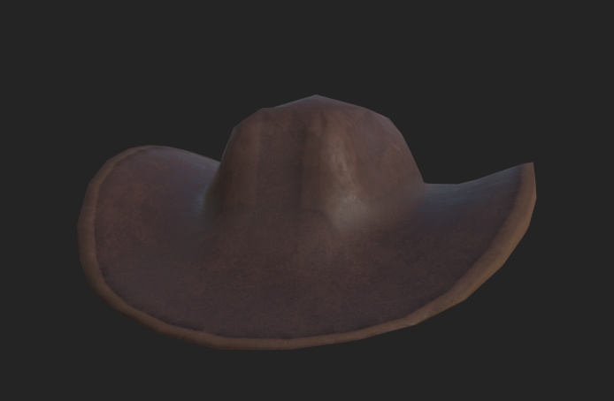 [VRChat向け] Cowboy / Cowgirl Hat
