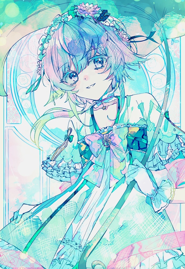 【C101新グッズ】ナナシイラスト ポストカード