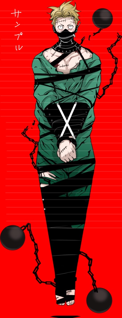 敵NPCにも使える個性的な立ち絵01 5/6日更新済おまけ追加