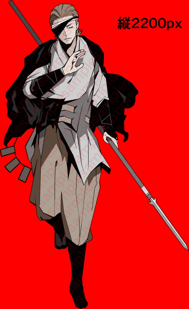 男性の全身の立ち絵27 戦闘立ち絵おまけあり