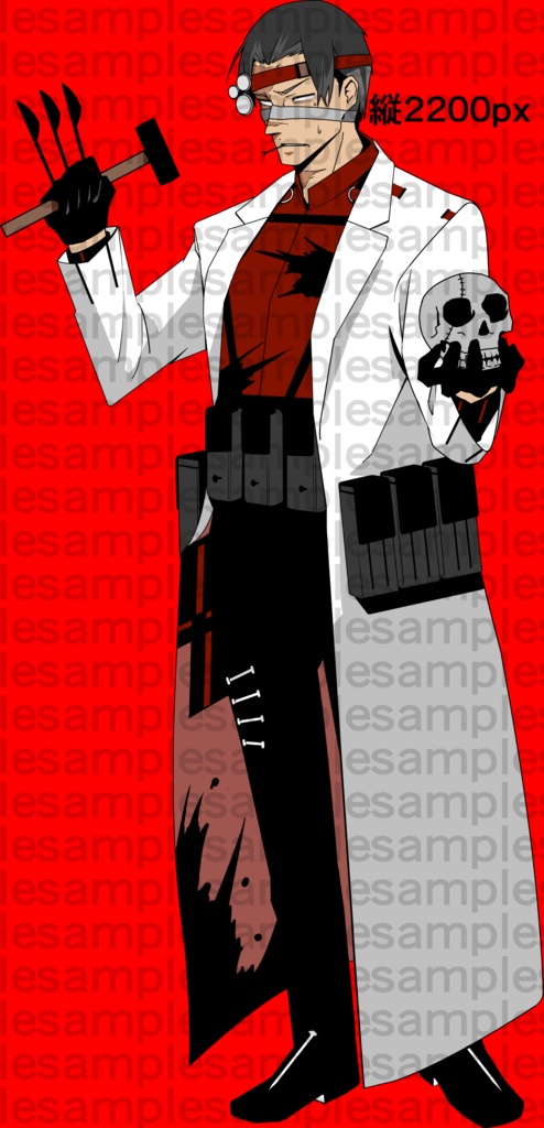 男性の全身の立ち絵29