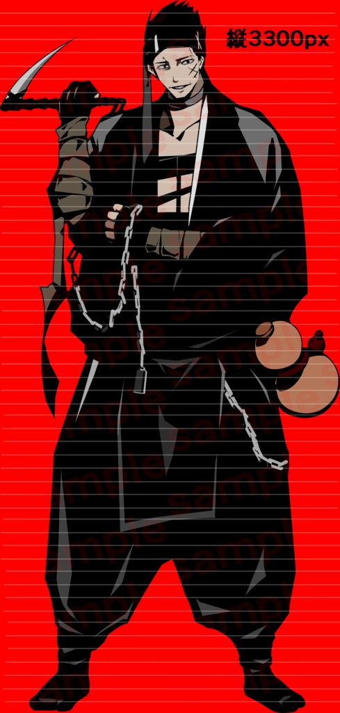 男性の全身の立ち絵30 戦闘立ち絵おまけあり