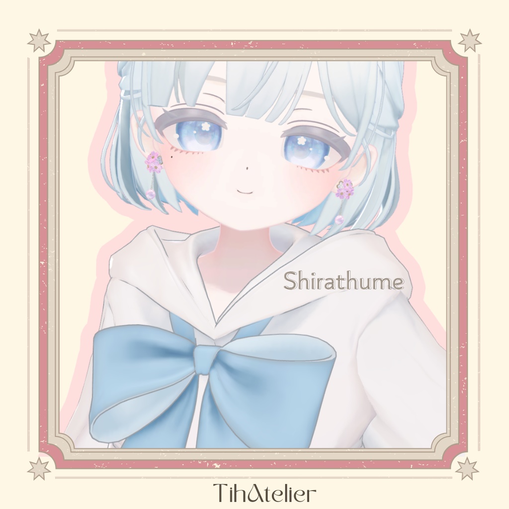 【期間限定無料】Cherry Blossom Bouquet Pierce【MA対応】