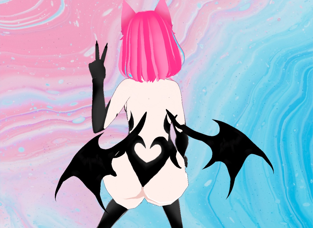 【VRoid】Succubus outfit
