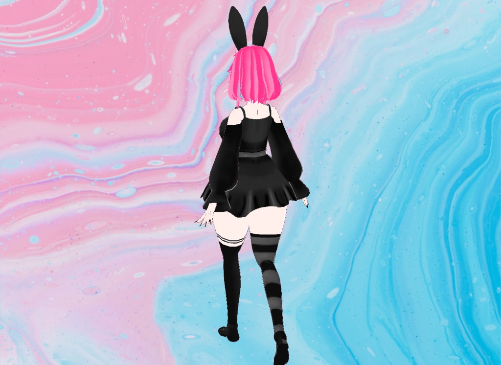 【VRoid】HeartBreak Bunny Set