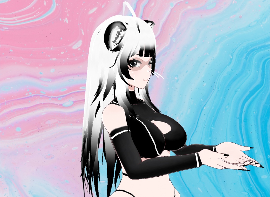 【VRoid】Trinochi Hair Preset