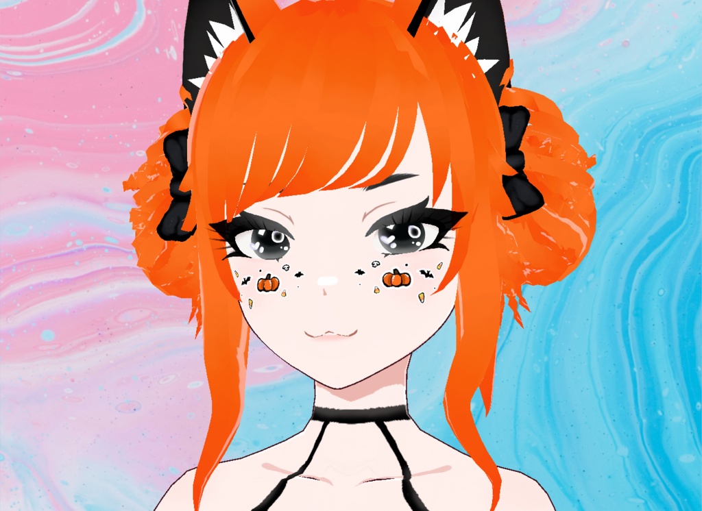 【VRoid】Halloween Facepaints