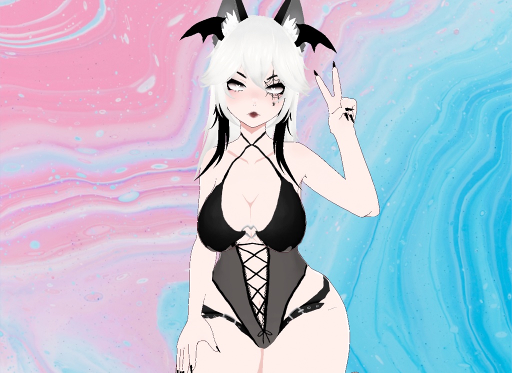 【VRoid】Succubus Lingerie