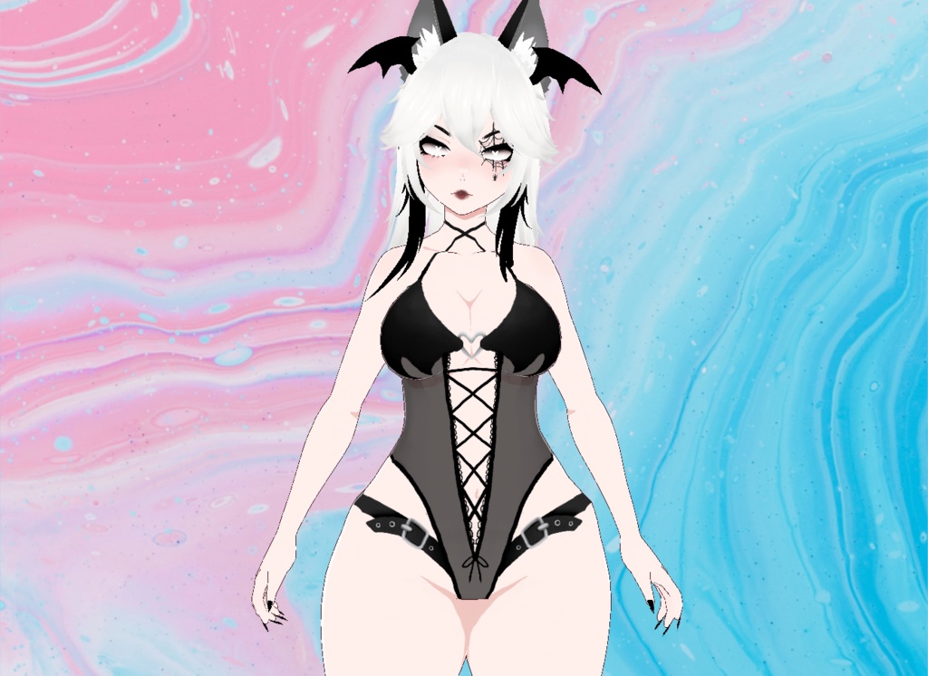 【VRoid】Succubus Lingerie