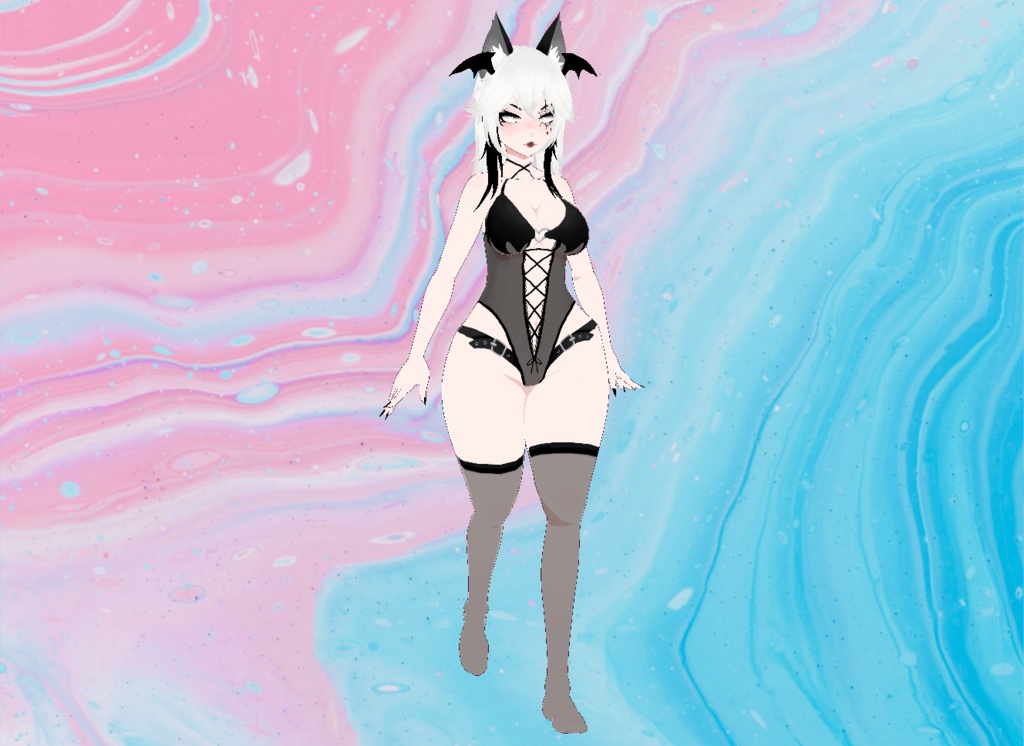 【VRoid】Succubus Lingerie