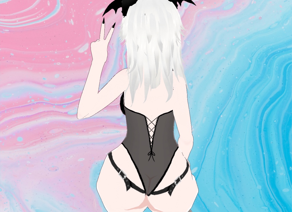 【VRoid】Succubus Lingerie
