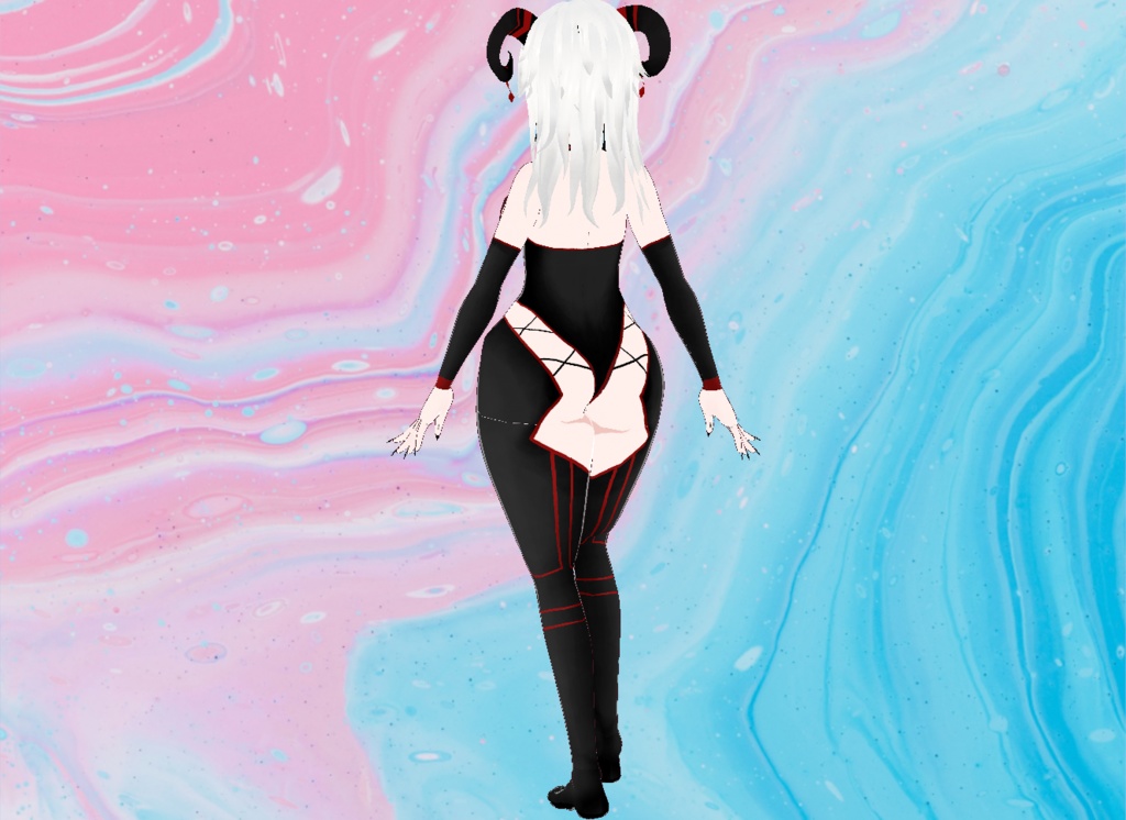 【VRoid】Demon BodySuit