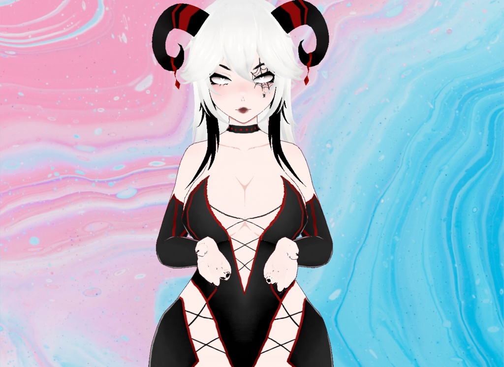 【VRoid】Demon BodySuit