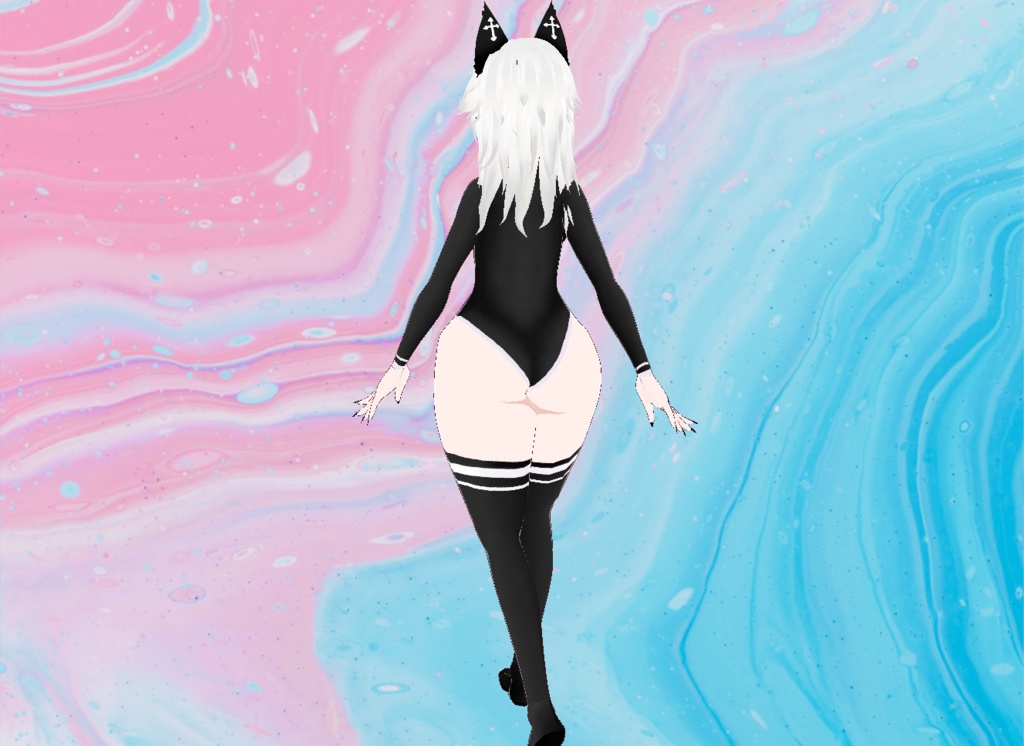 【VRoid】Heart Bodysuit