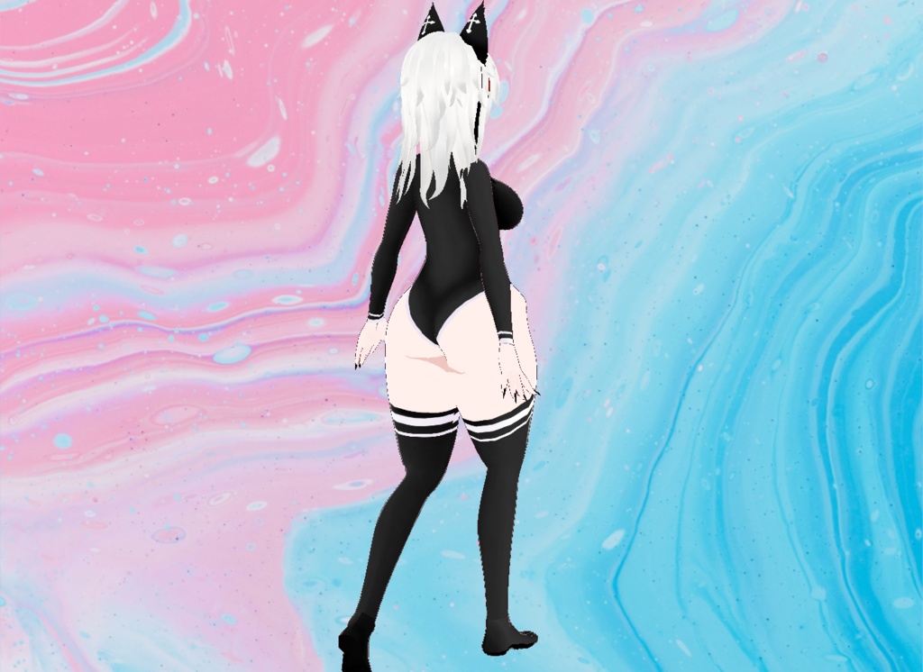 【VRoid】Heart Bodysuit
