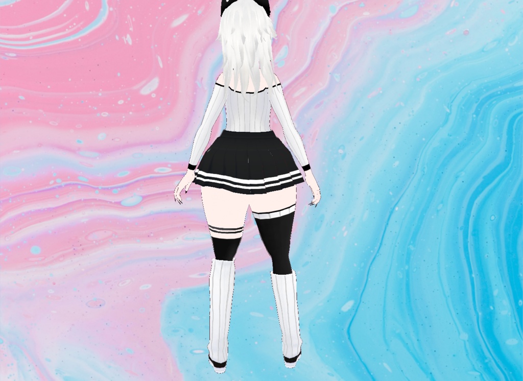 【VRoid】Cozy Kitty Set