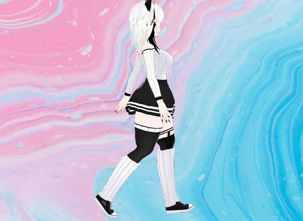 【VRoid】Cozy Kitty Set