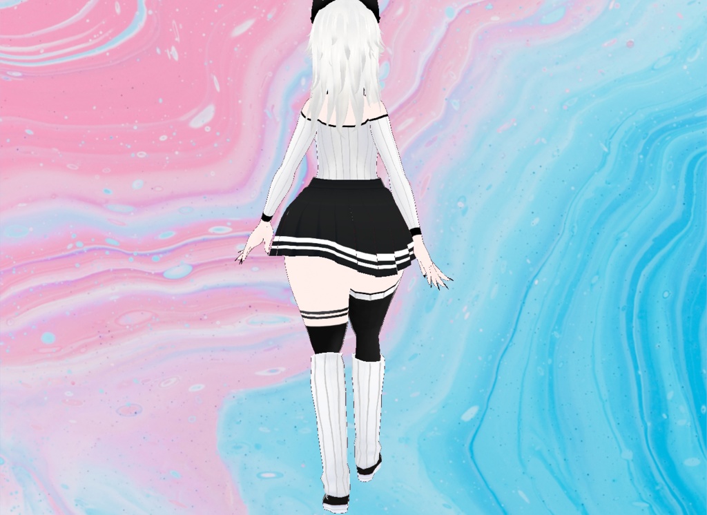 【VRoid】Cozy Kitty Set