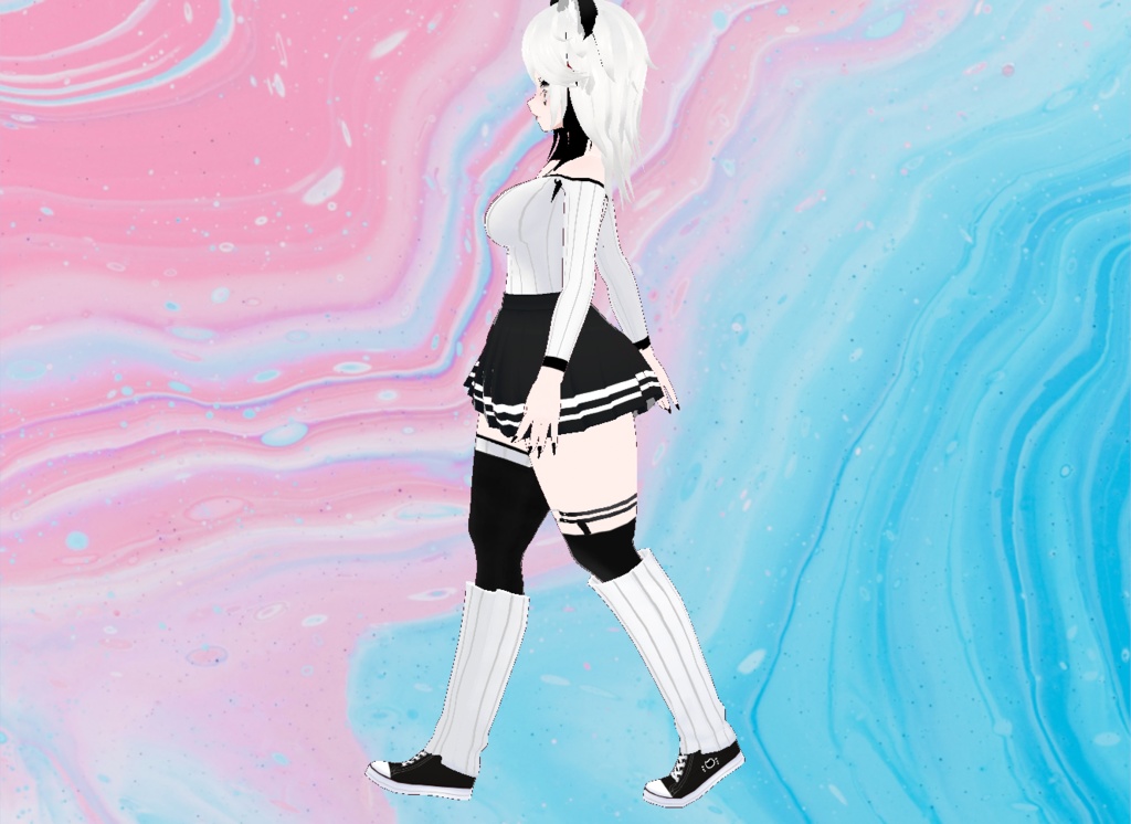 【VRoid】Cozy Kitty Set