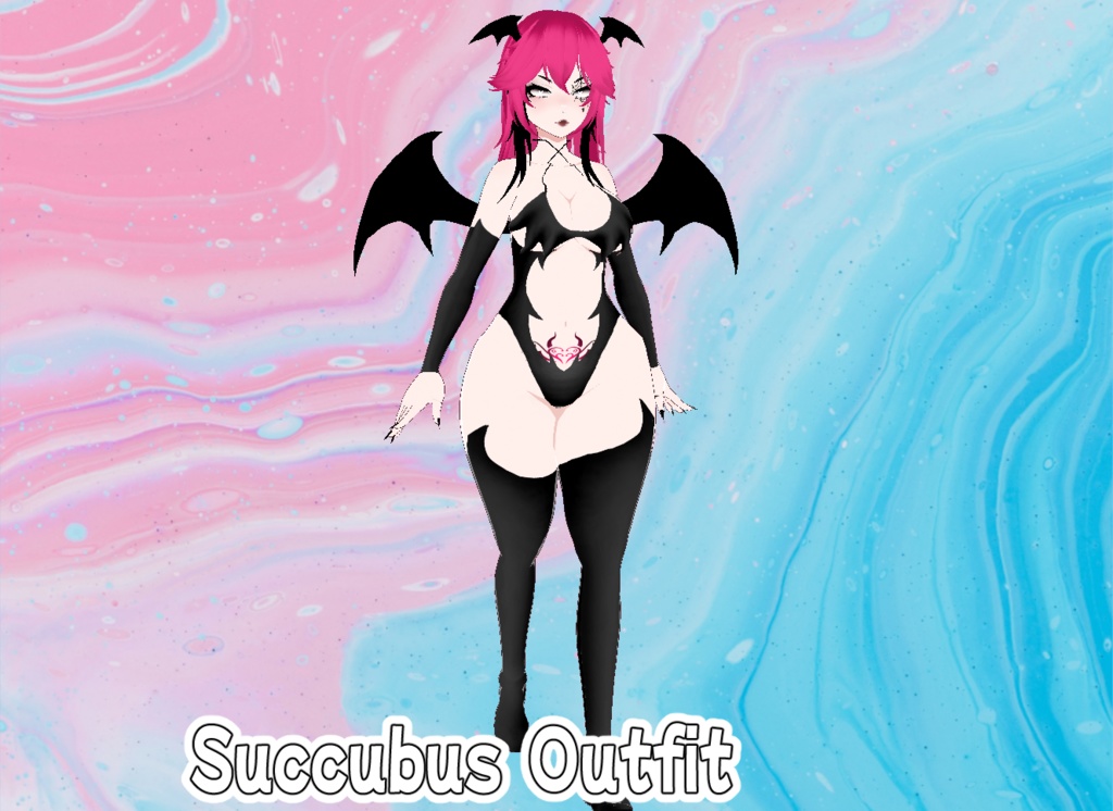 【VRoid】Succubus Outfit