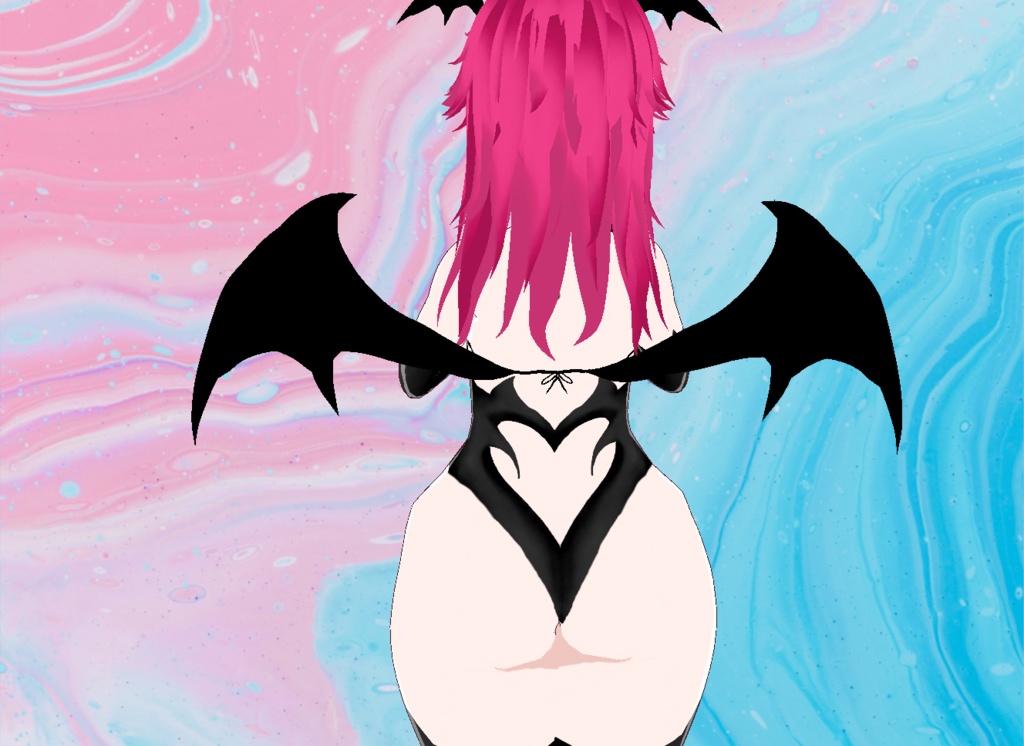 【VRoid】Succubus Outfit