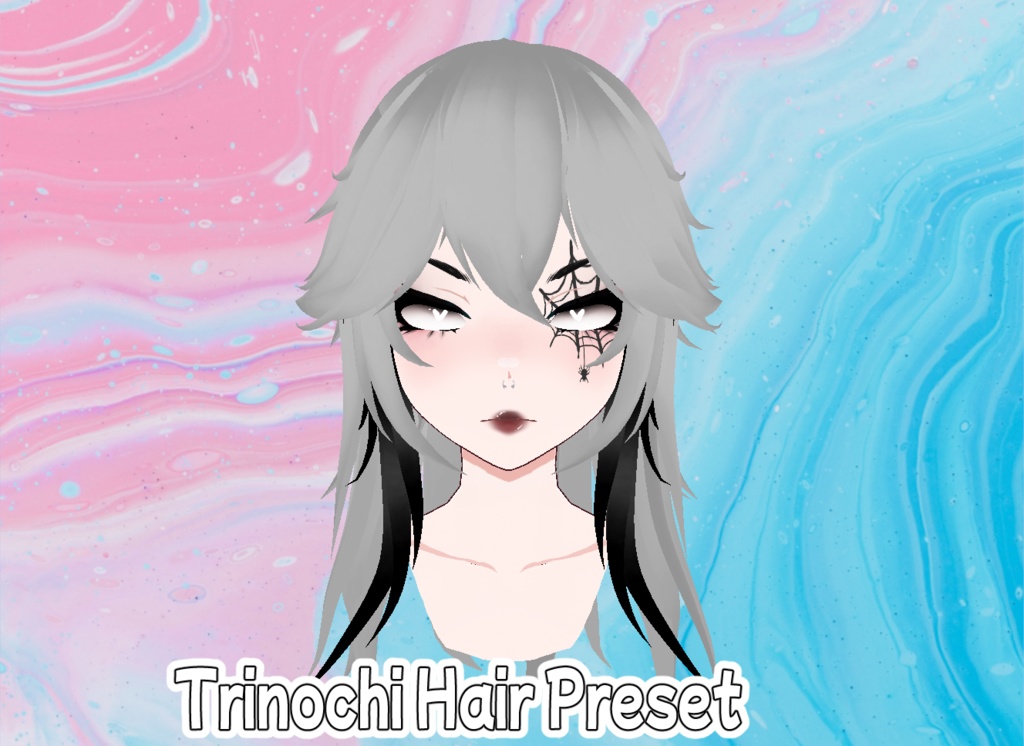 【VRoid】Trinochi Hair Preset