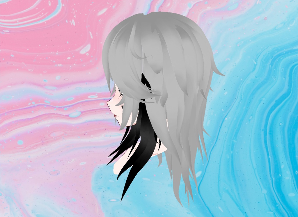 【VRoid】Trinochi Hair Preset