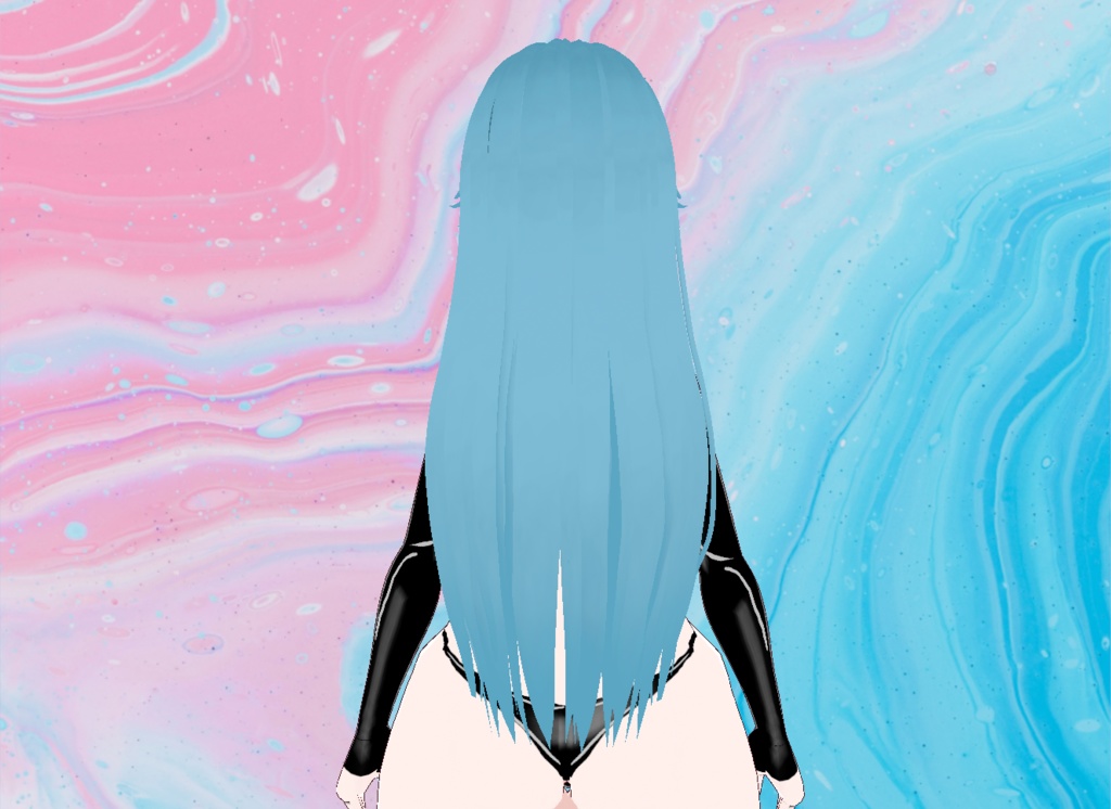 【VRoid】Long Hair With Horns