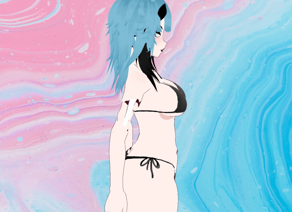 【VRoid】Exposed Zombie Bones