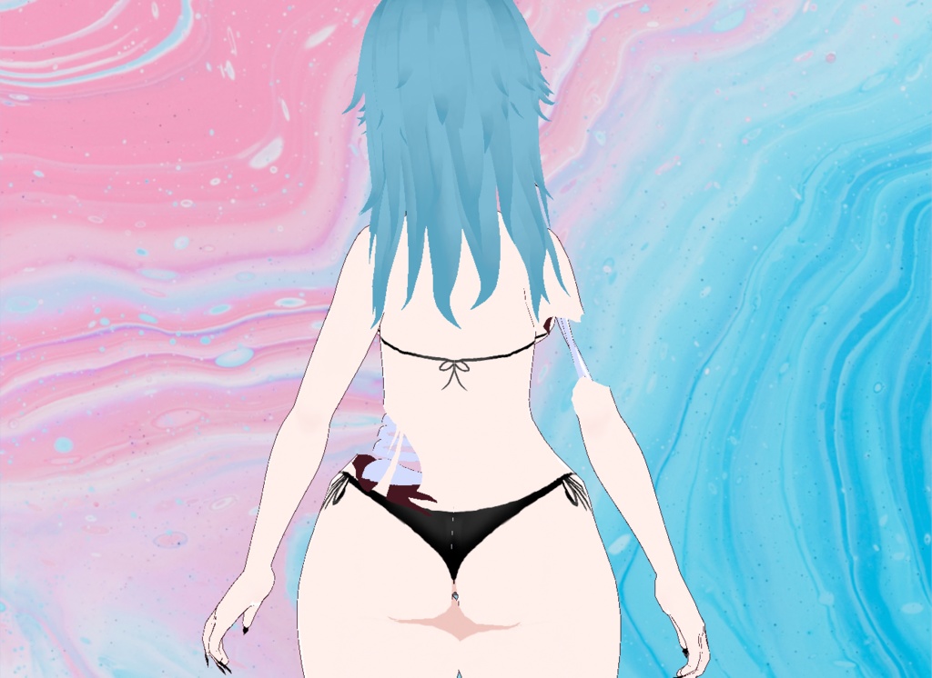 【VRoid】Exposed Zombie Bones