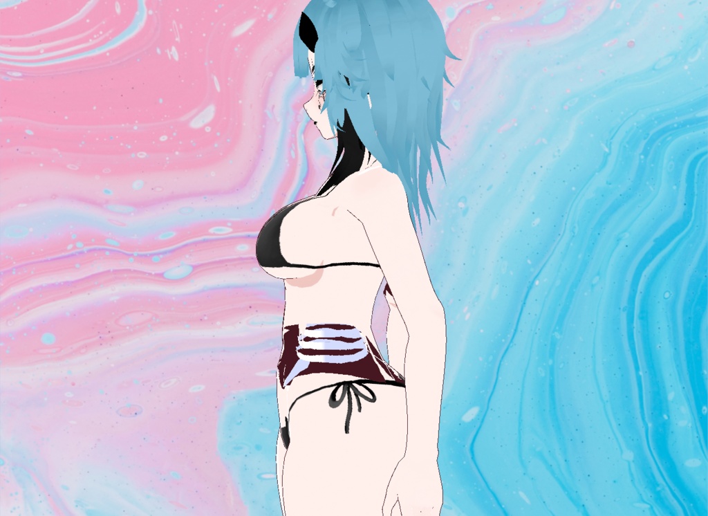 【VRoid】Exposed Zombie Bones