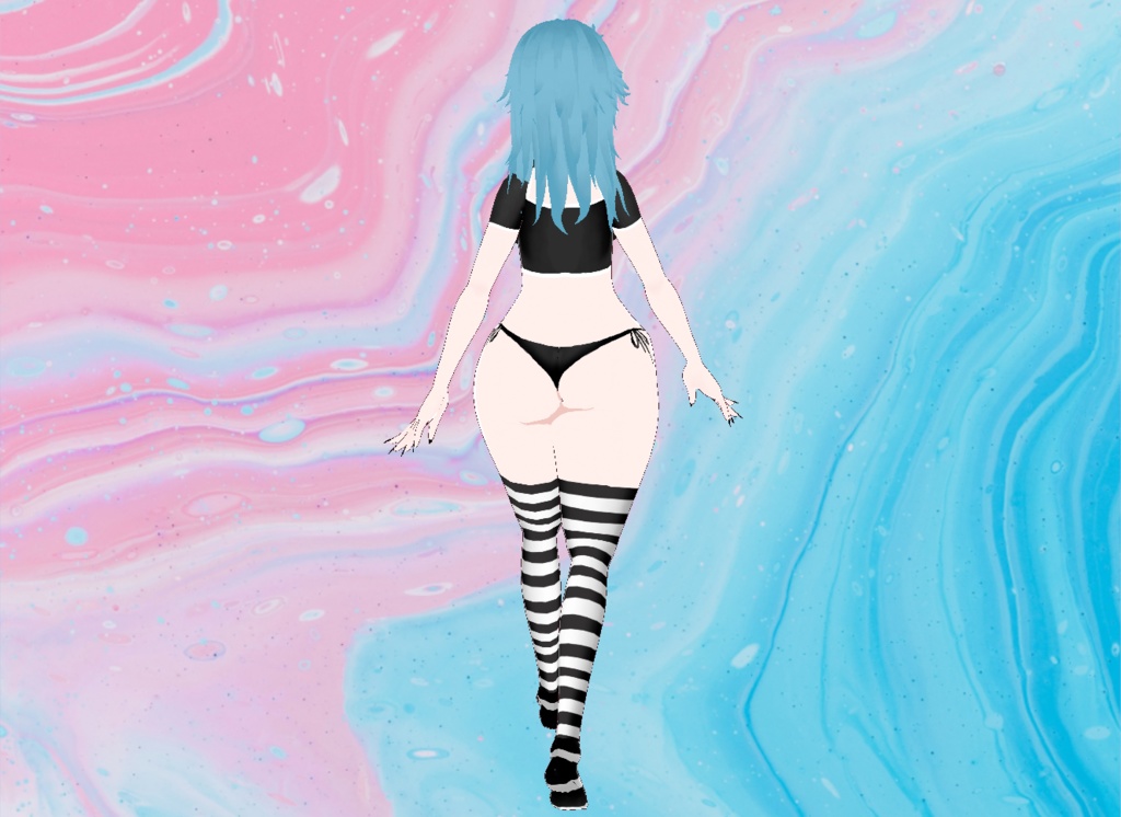 【VRoid】Cute Bunny Set