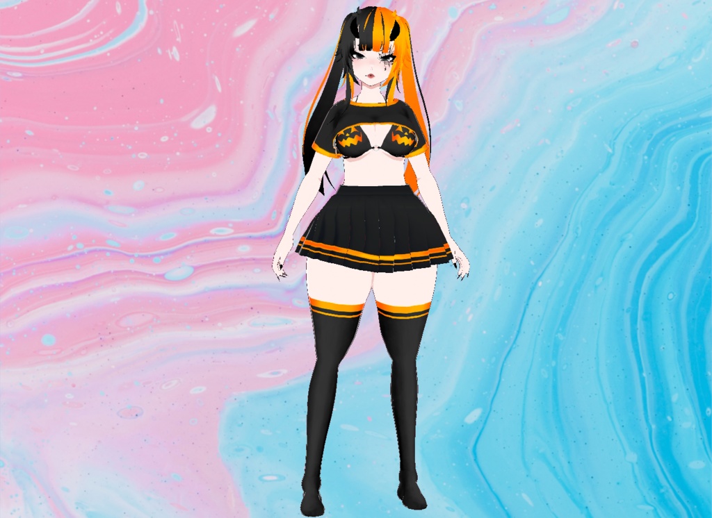 【VRoid】Halloween Outfit