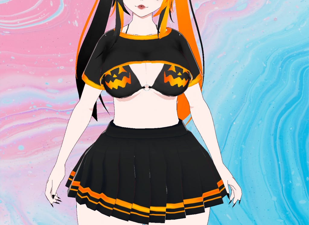 【VRoid】Halloween Outfit
