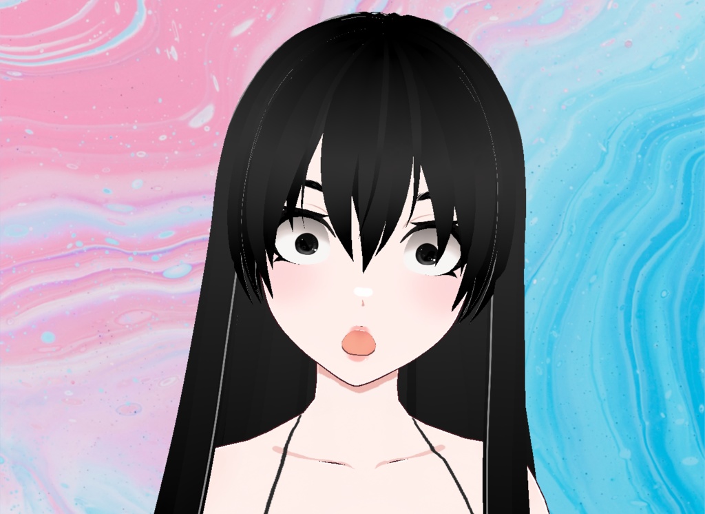 【VRoid】Vroid Curvy Model Base v.2