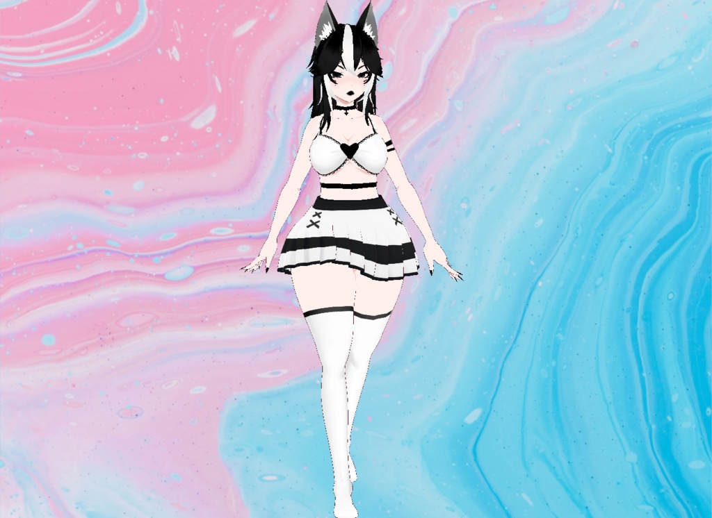 【VRoid】I <3 U Set