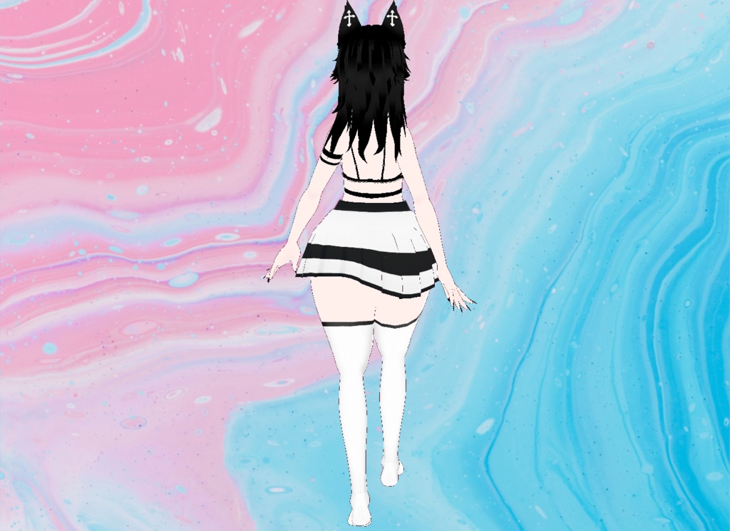 【VRoid】I <3 U Set