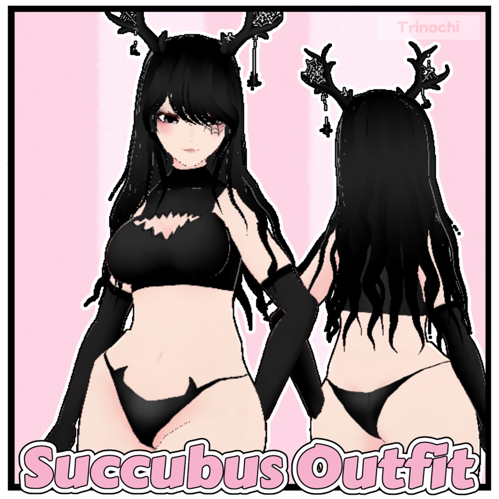【VRoid】Succubus Outfit