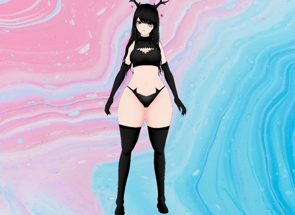 【VRoid】Succubus Outfit