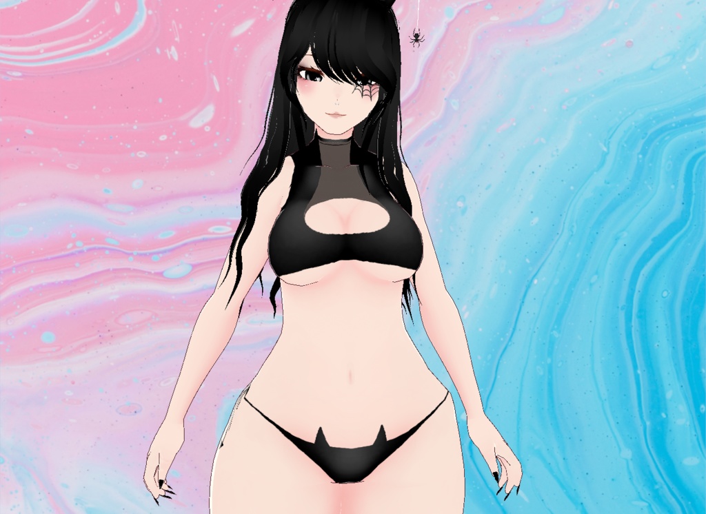 【VRoid】Demon Lingerie